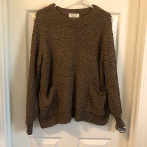 Zenana Popcorn Pullover